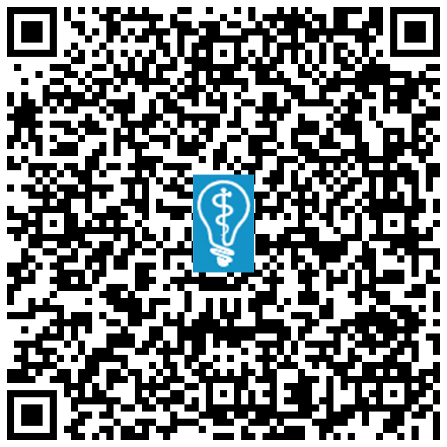 QR code image for Why Are My Gums Bleeding in Lindsay, CA
